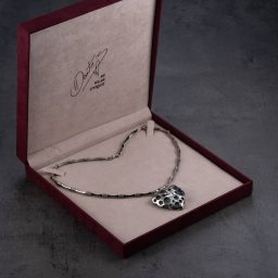 unique titan bog oak necklace